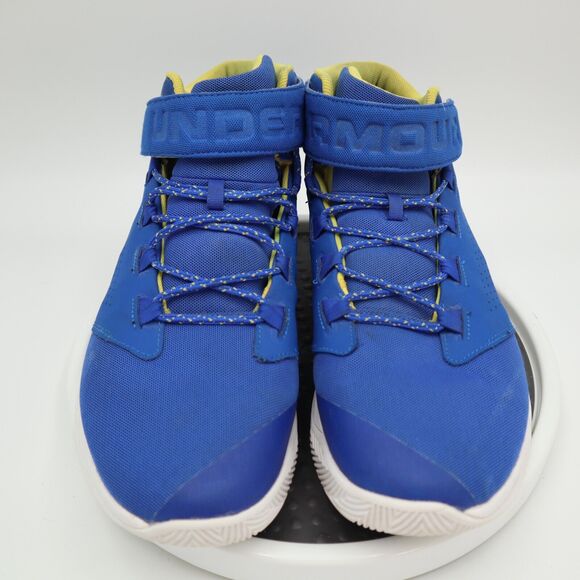 Under Armour Mens Size 13 Basketball Shoes Get B Zees Blue Gym Indoor Sneakers - Picture 5 of 16